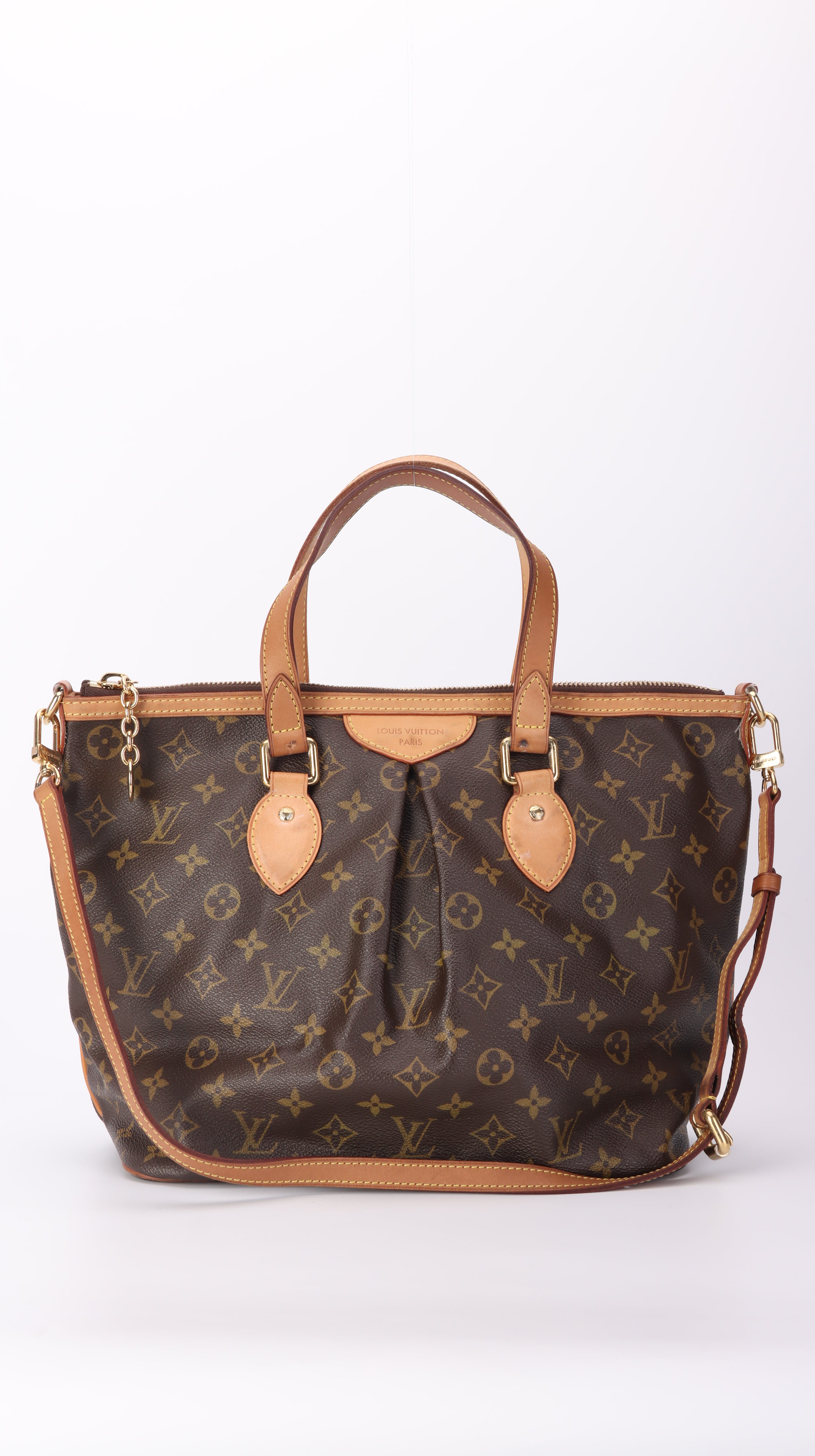 Louis Vuitton Palermo Shoulder Bag -Brown