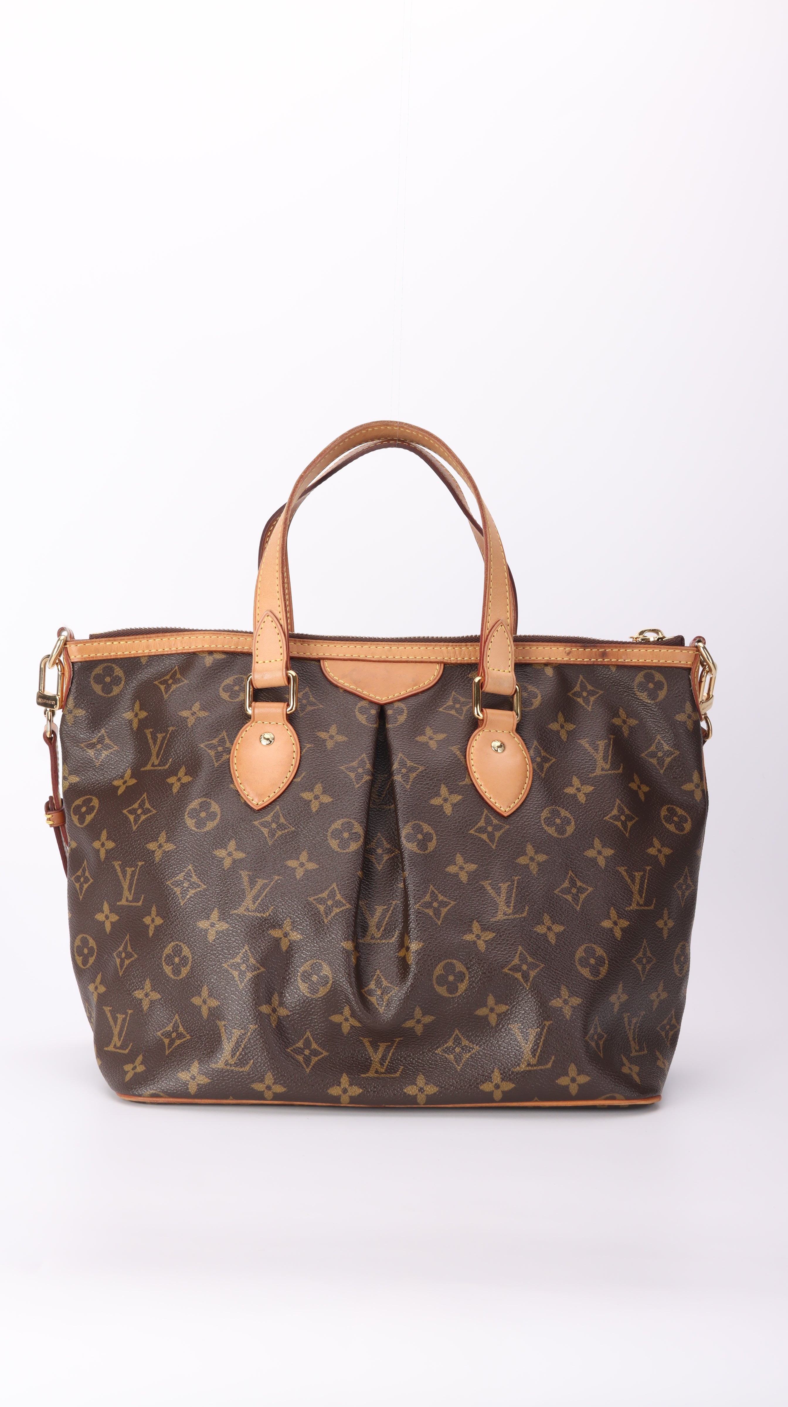 Louis Vuitton Palermo Shoulder Bag -Brown