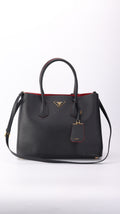 Prada Double Bag - Black