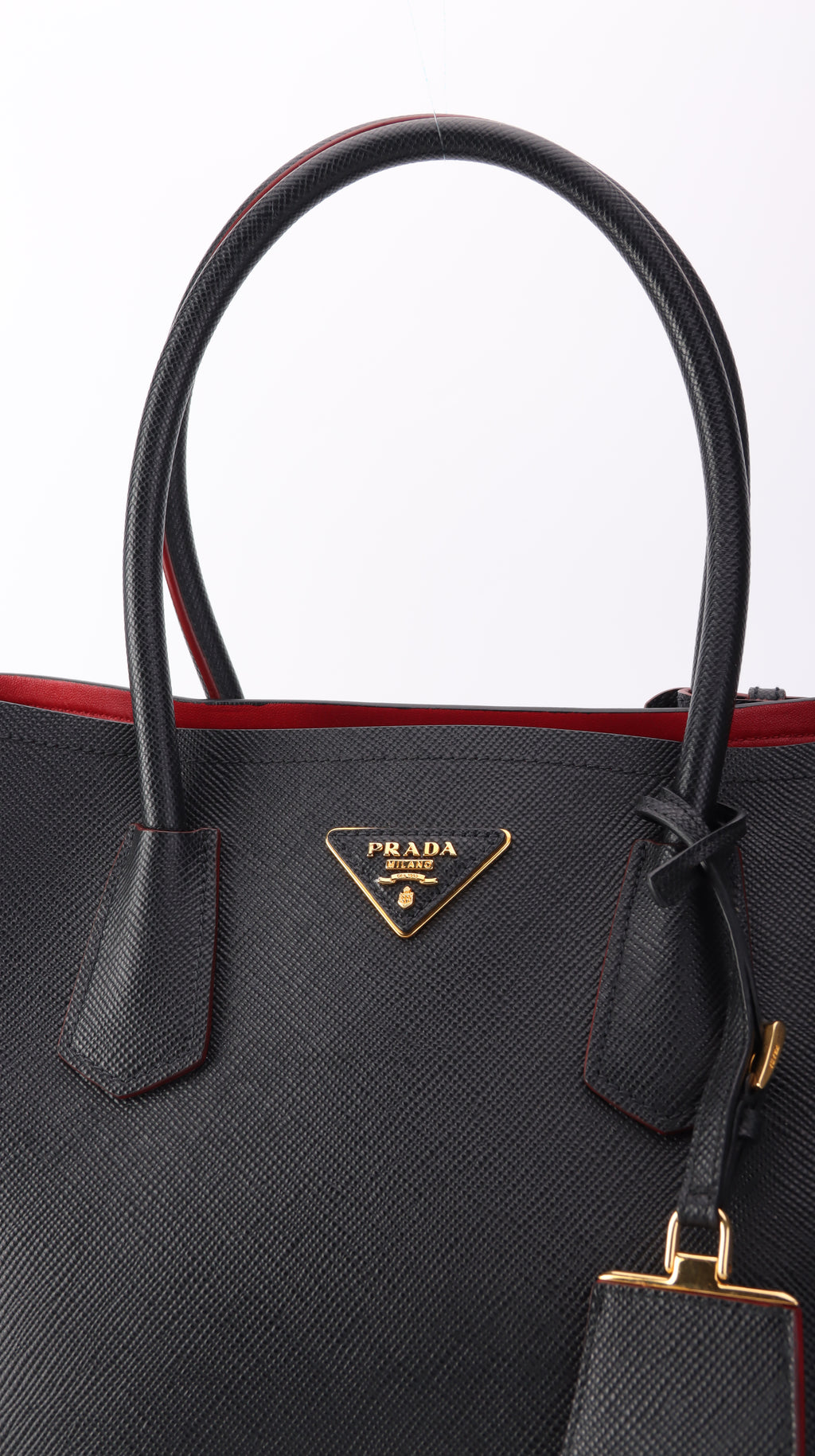 Prada Double Bag - Black