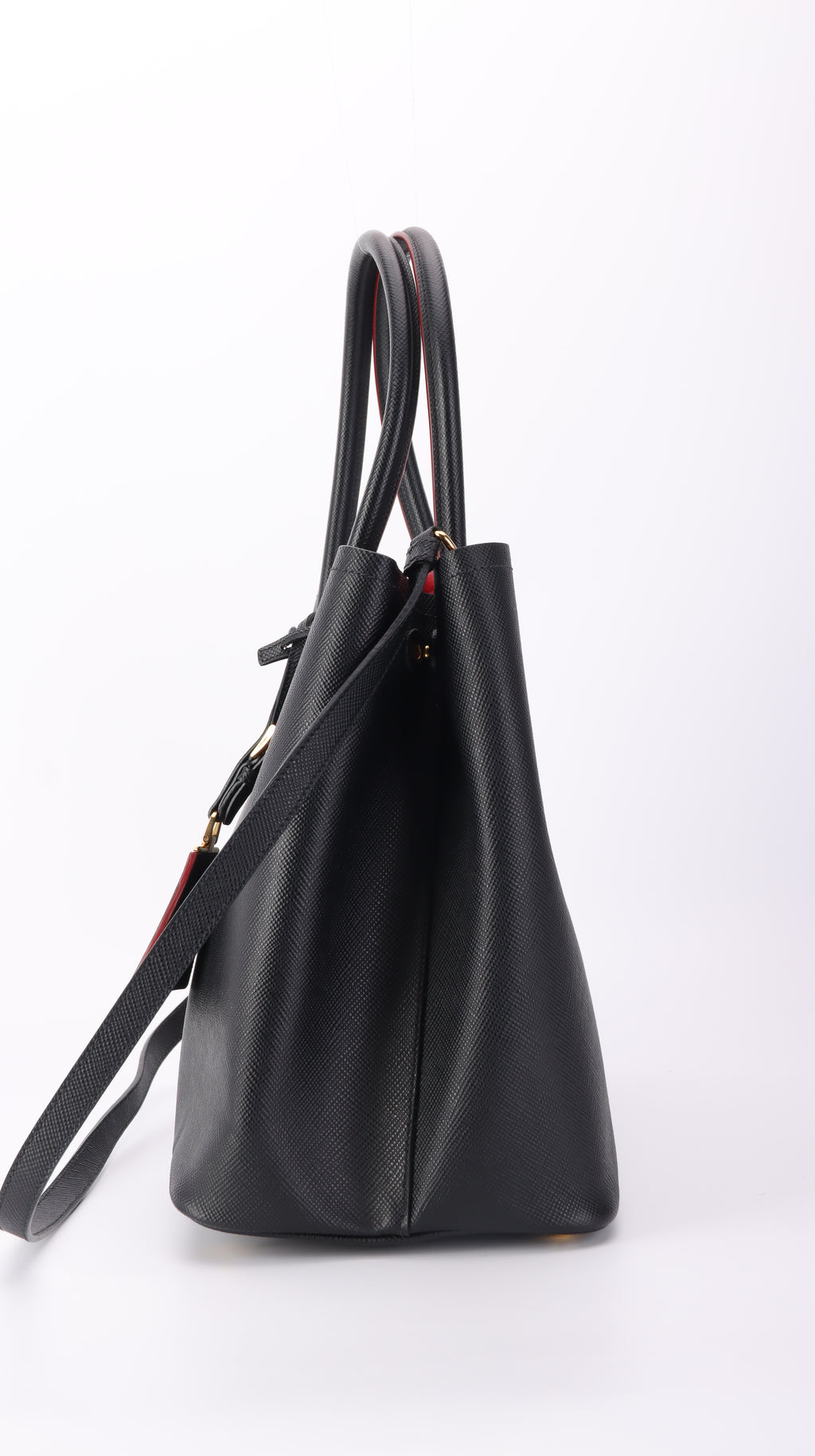 Prada Double Bag - Black