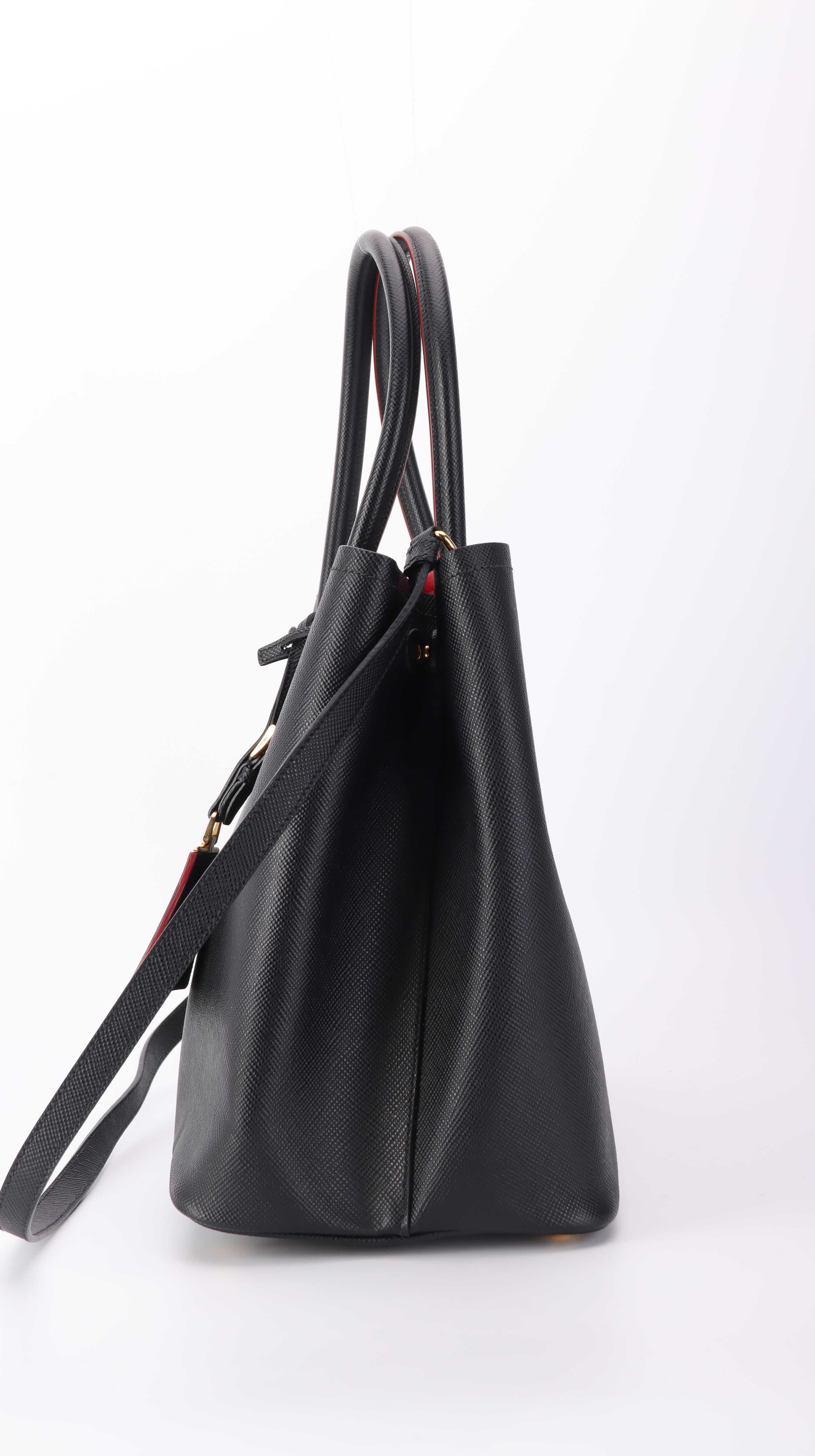 Prada Double Bag - Black