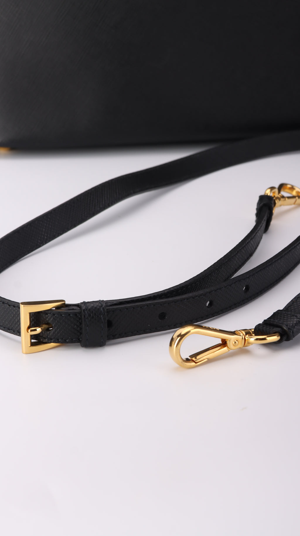 Prada Double Bag - Black