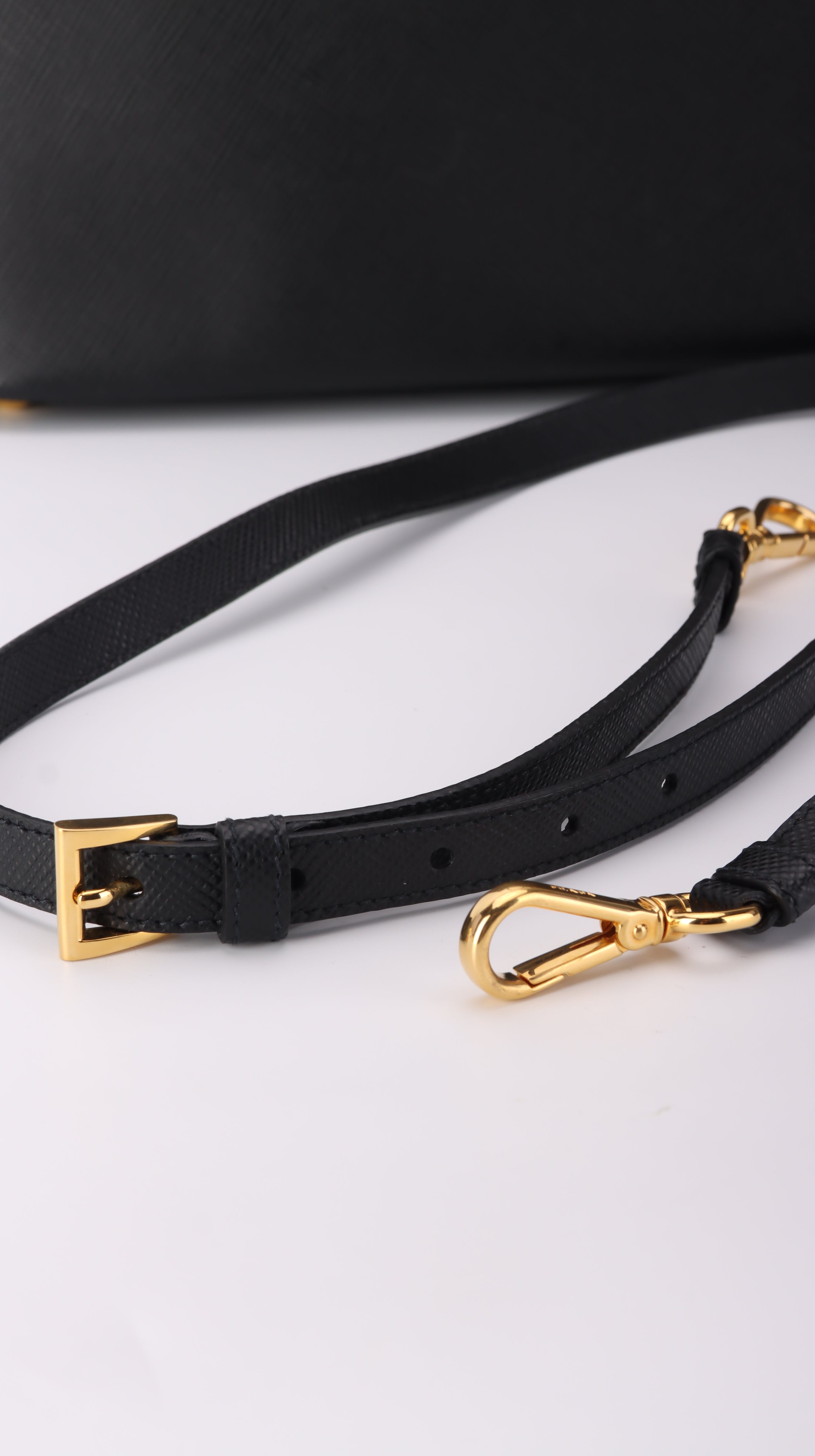 Prada Double Bag - Black