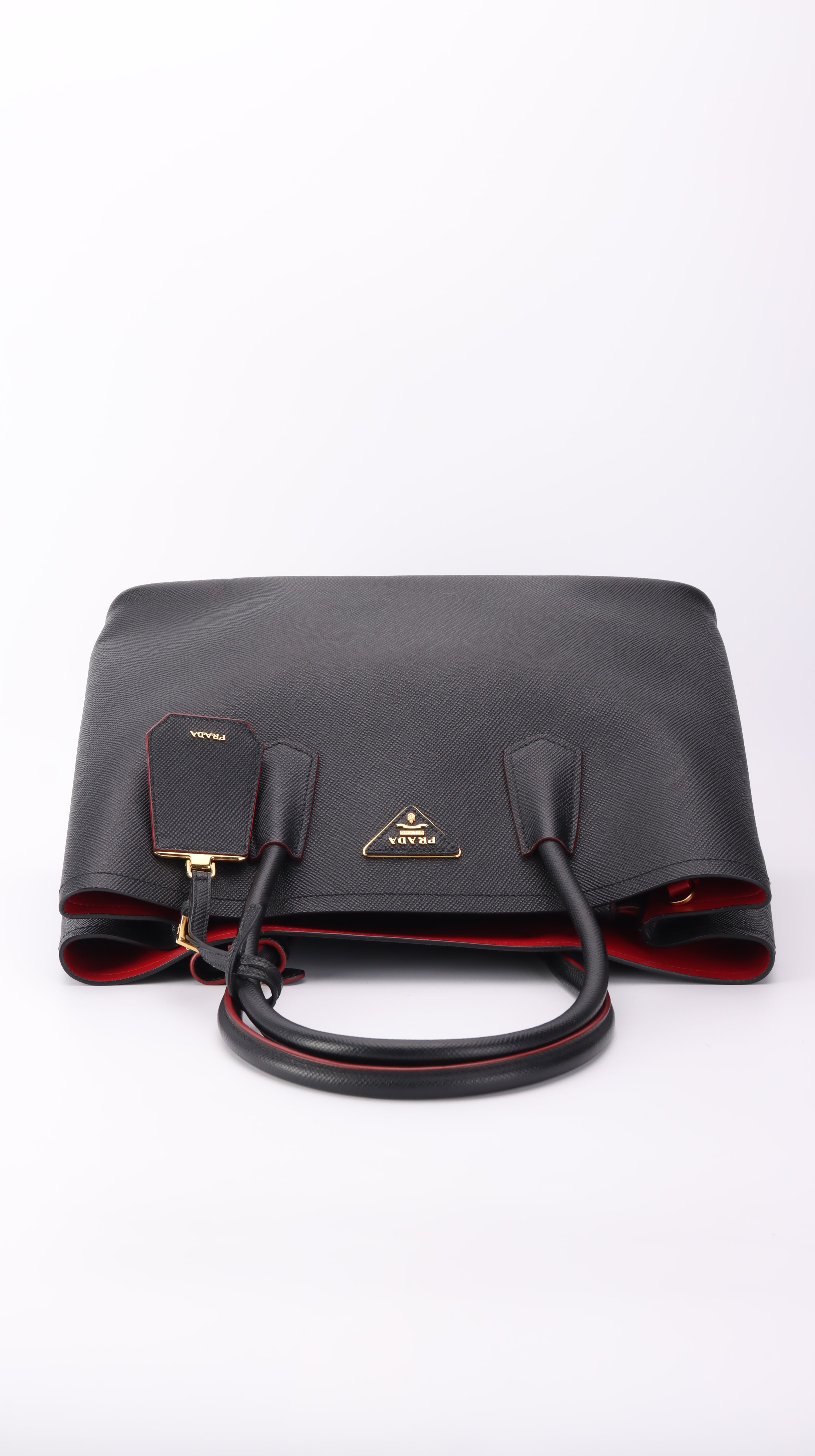 Prada Double Bag - Black