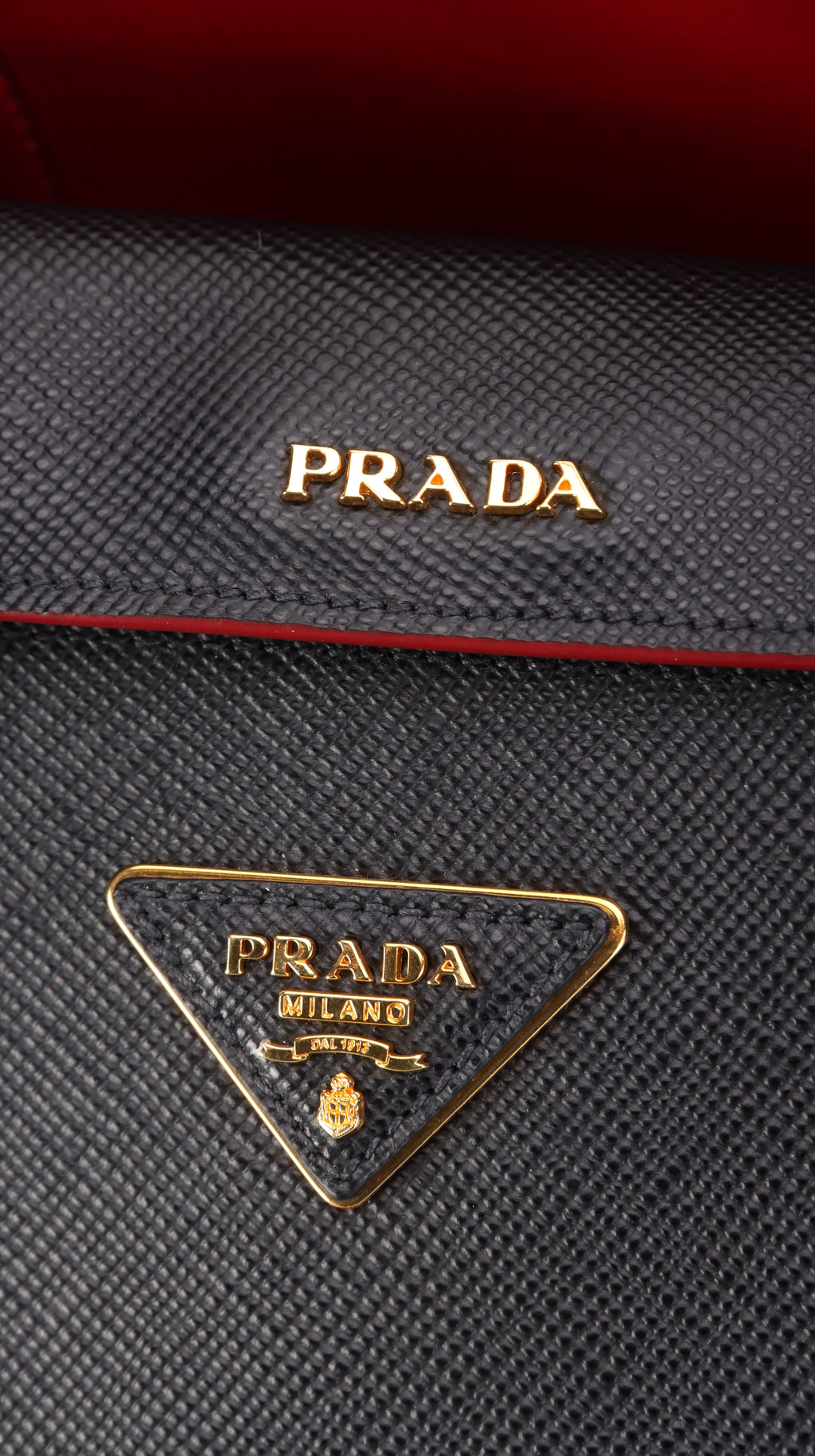 Prada Double Bag - Black