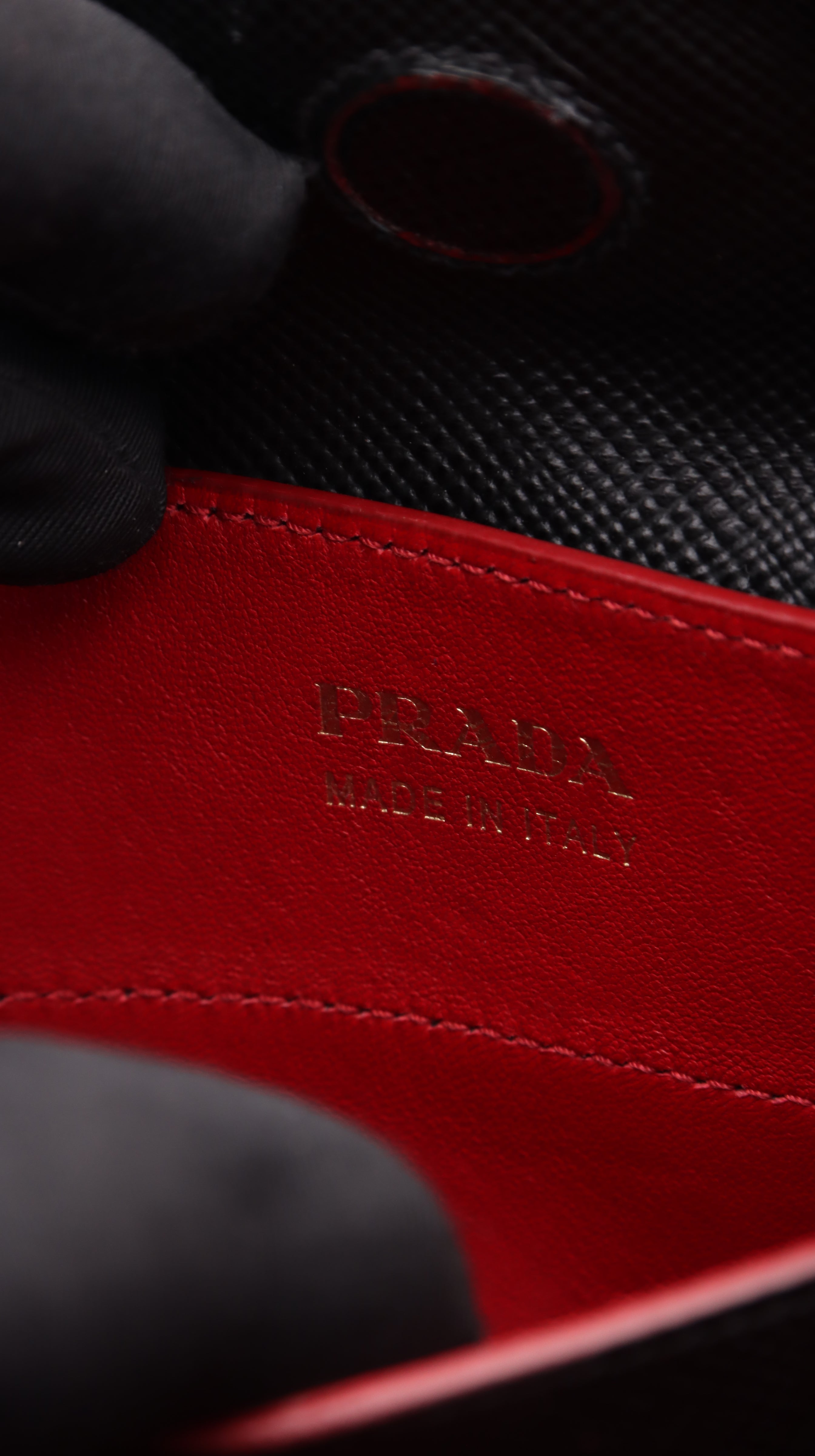 Prada Double Bag - Black