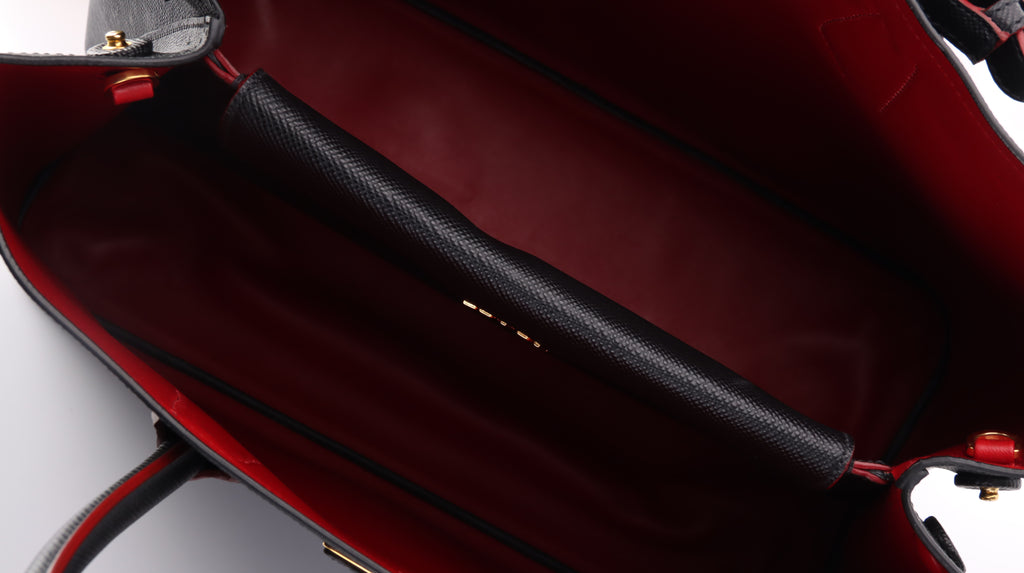 Prada Double Bag - Black