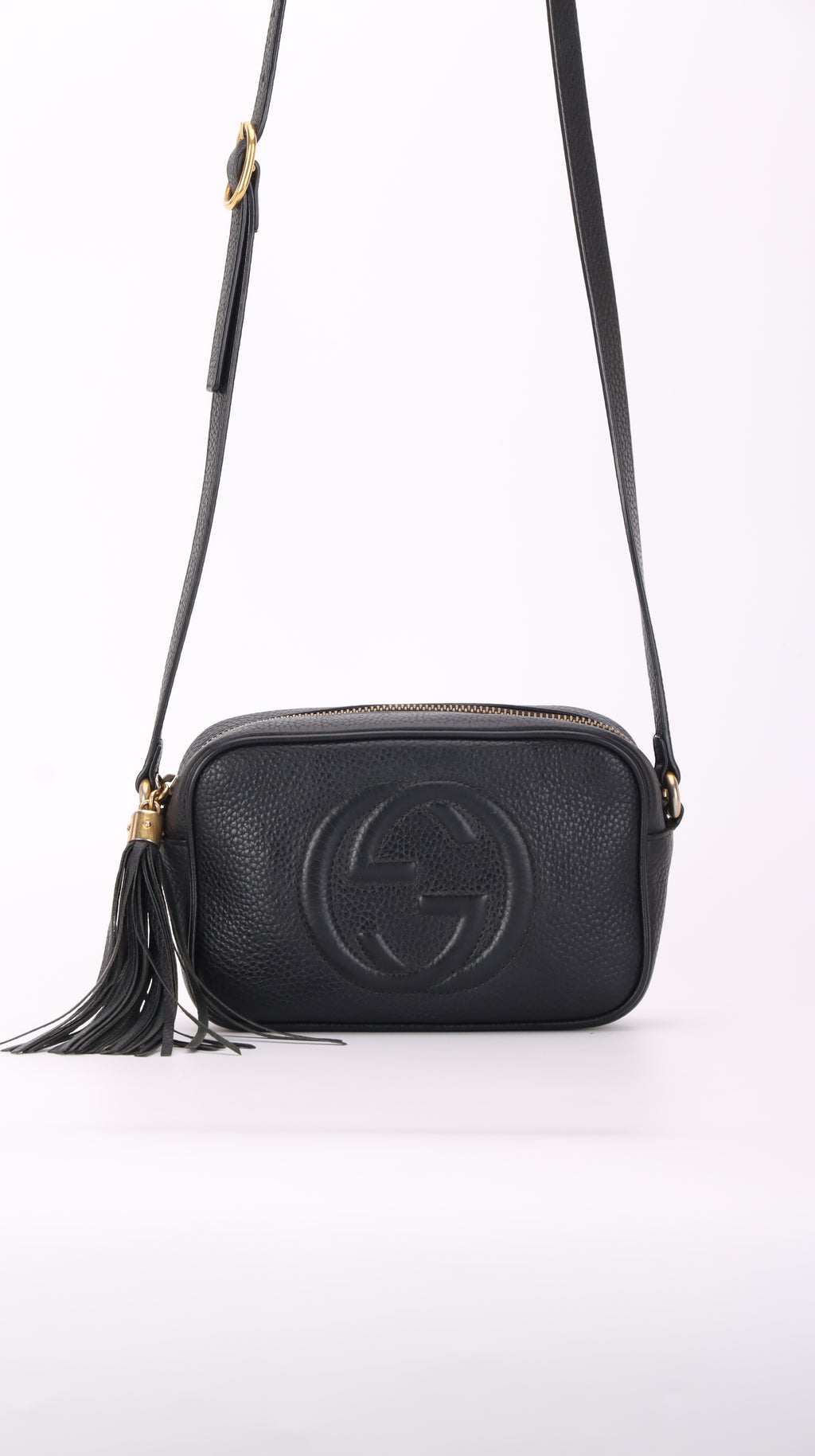 Gucci Soho Discco Shoulder Bag - Black