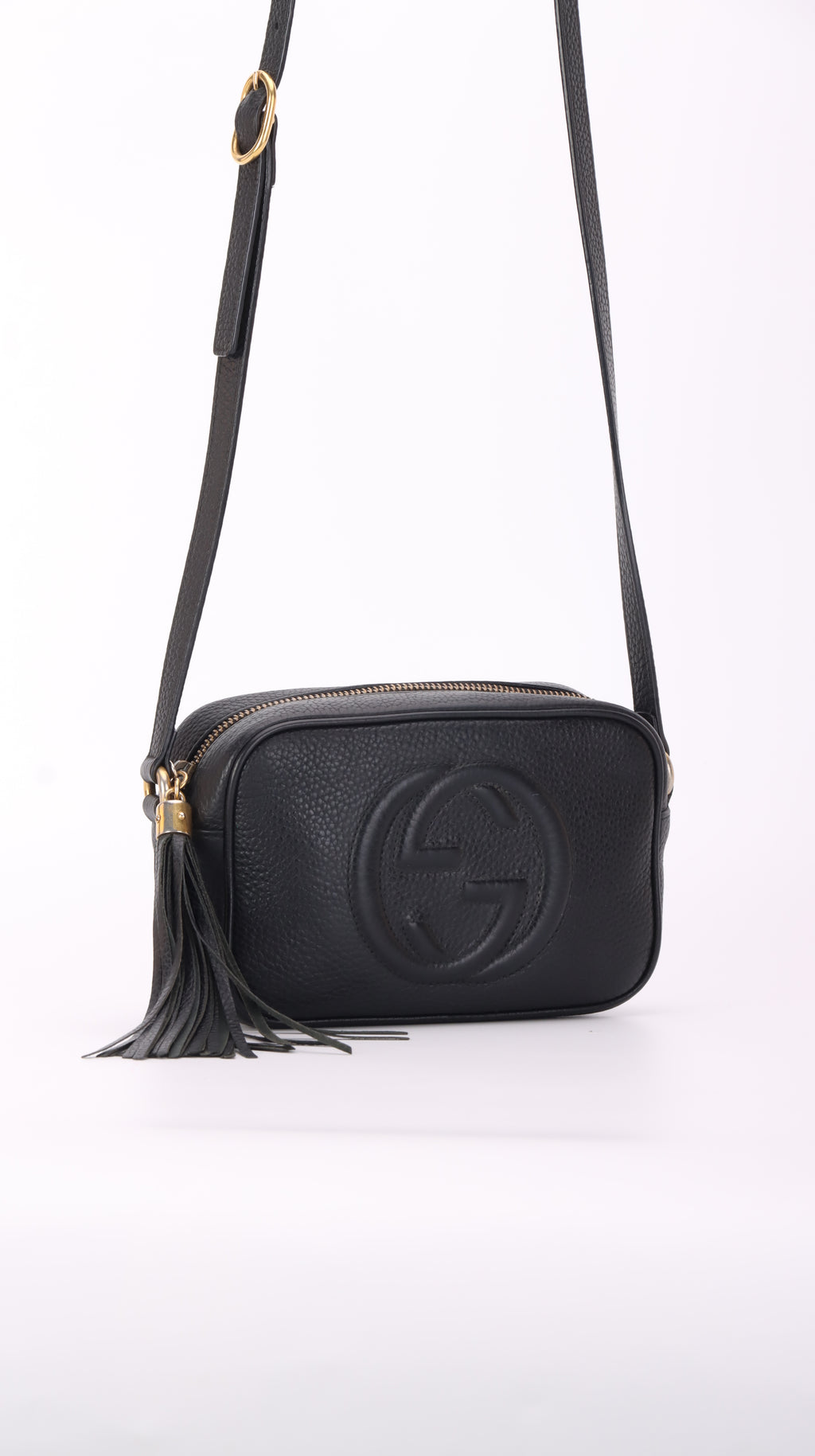 Gucci Soho Discco Shoulder Bag - Black