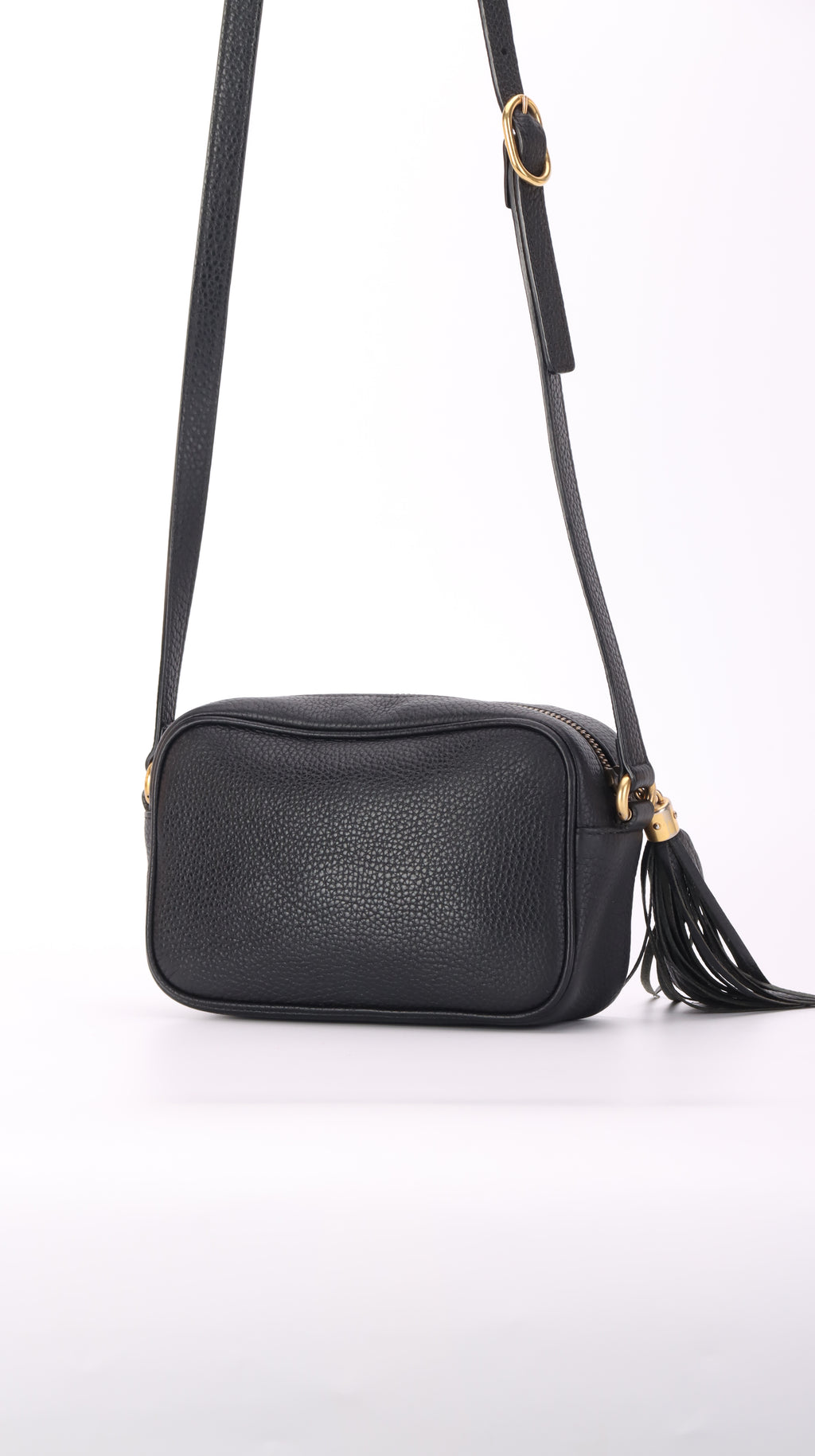 Gucci Soho Discco Shoulder Bag - Black
