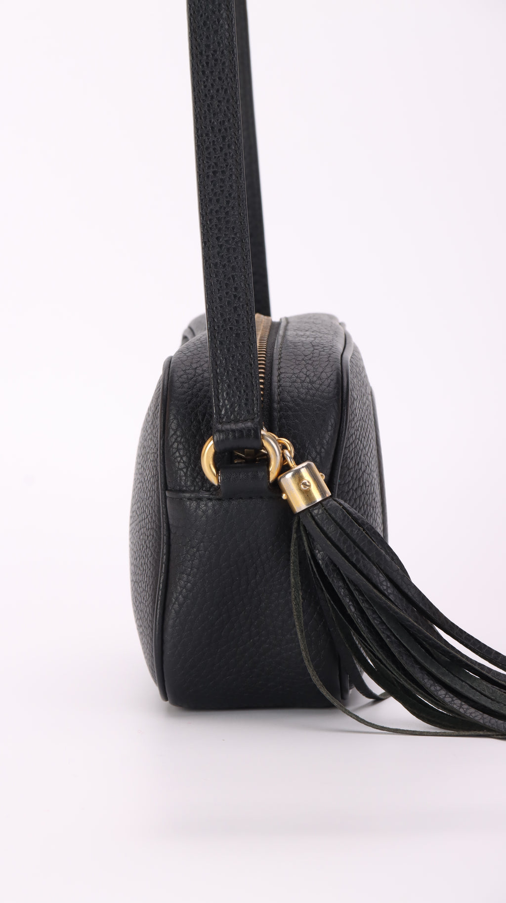 Gucci Soho Discco Shoulder Bag - Black