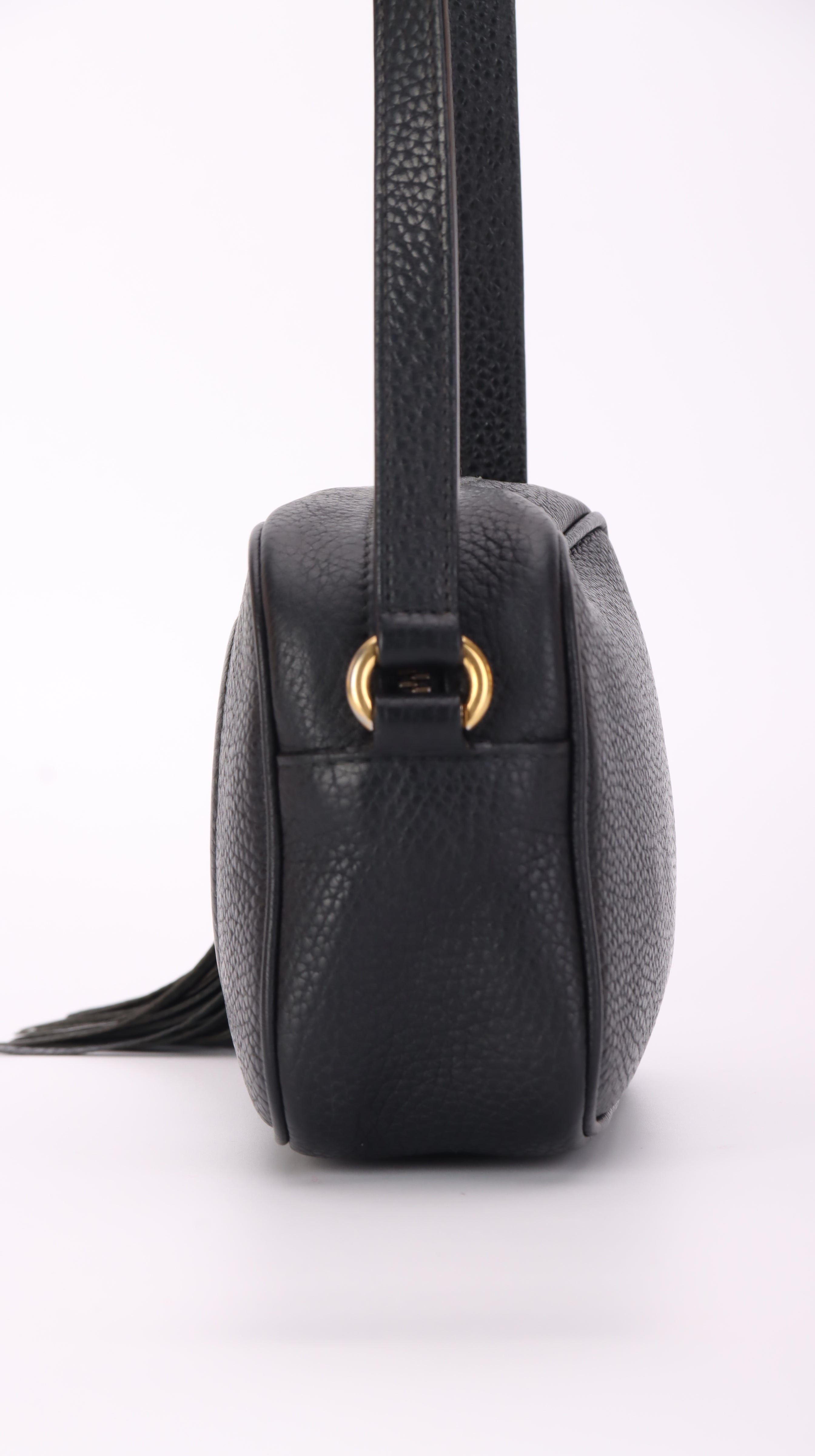 Gucci Soho Discco Shoulder Bag - Black