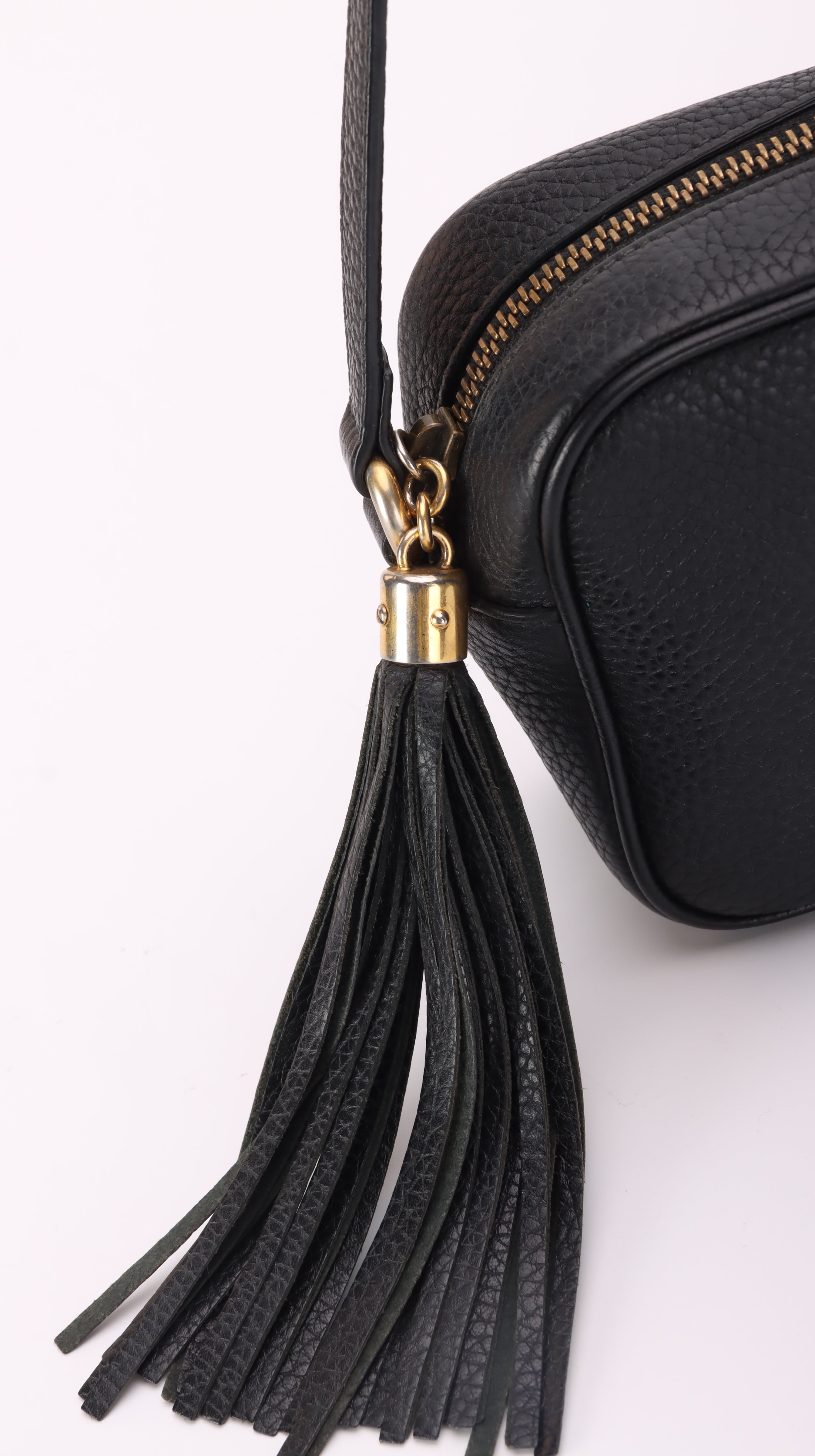 Gucci Soho Discco Shoulder Bag - Black