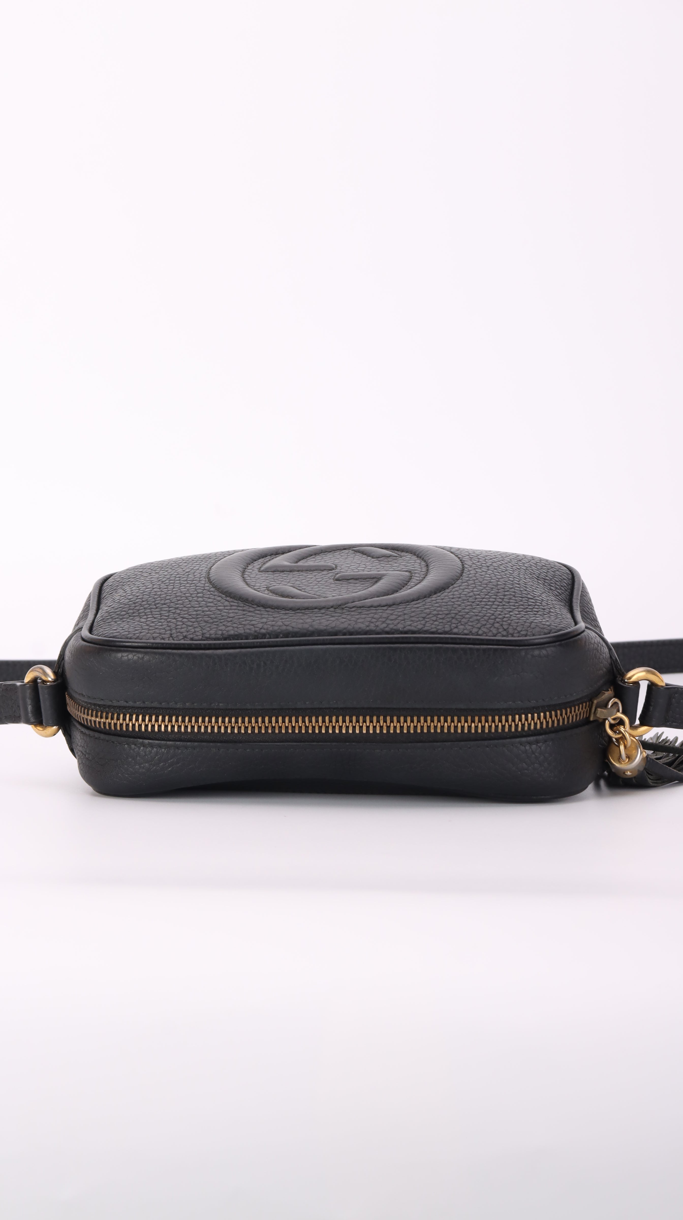 Gucci Soho Discco Shoulder Bag - Black