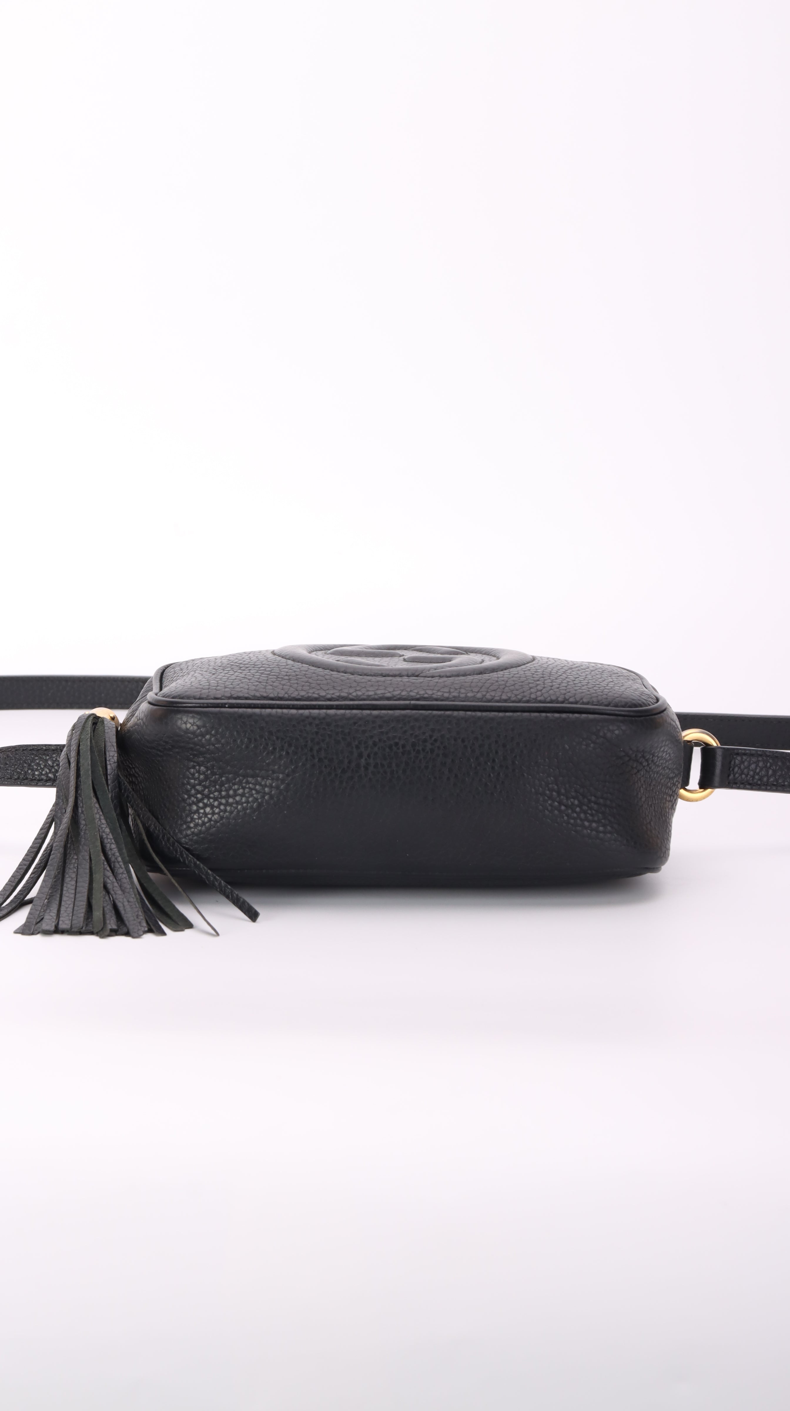 Gucci Soho Discco Shoulder Bag - Black