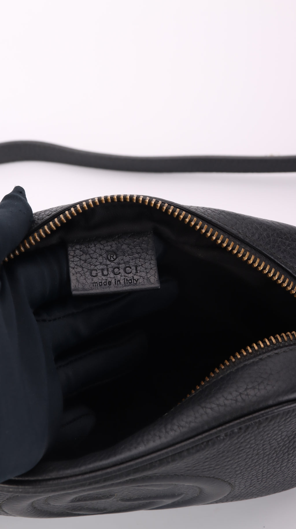 Gucci Soho Discco Shoulder Bag - Black