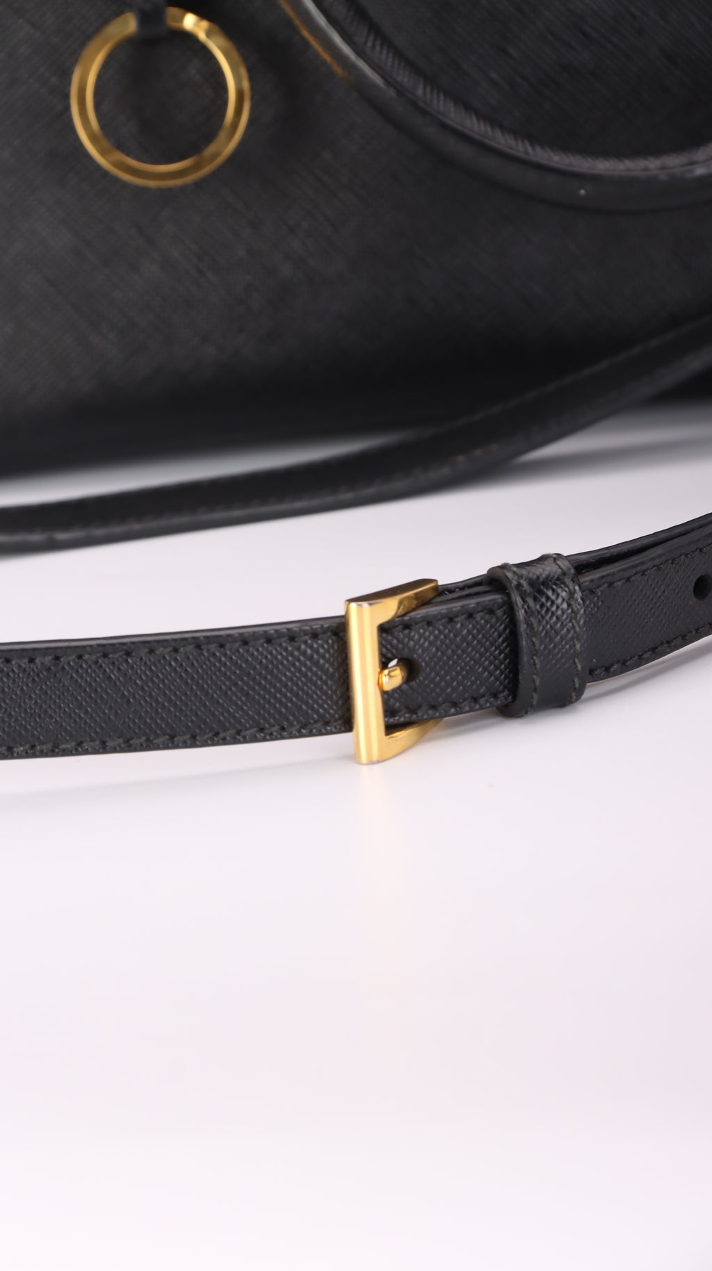 Prada Galleria Saffiano Shoulder Bag - Black