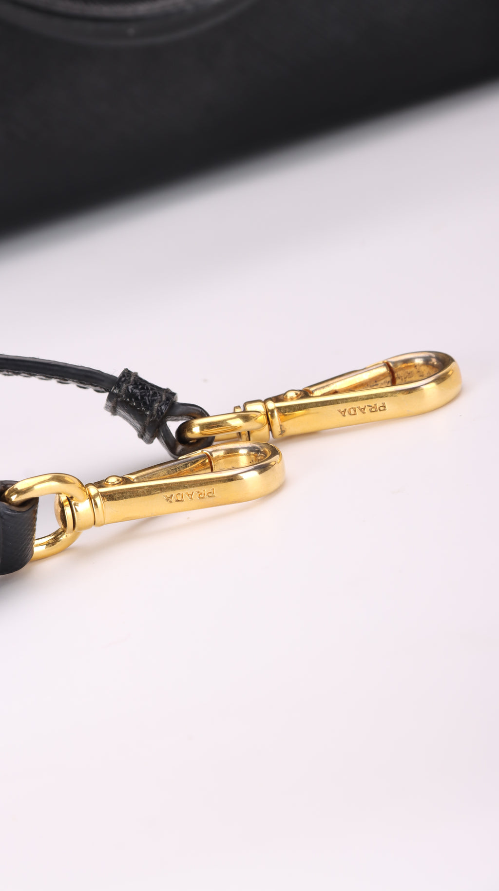 Prada Galleria Saffiano Shoulder Bag - Black